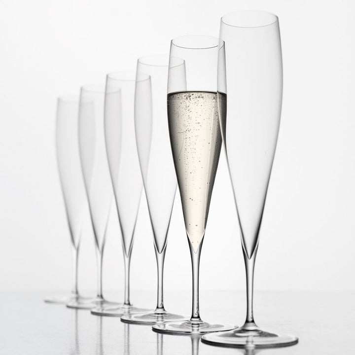 ◇シルバーオーバーレイ シャンパングラス 径14cm 1930〜1940年代