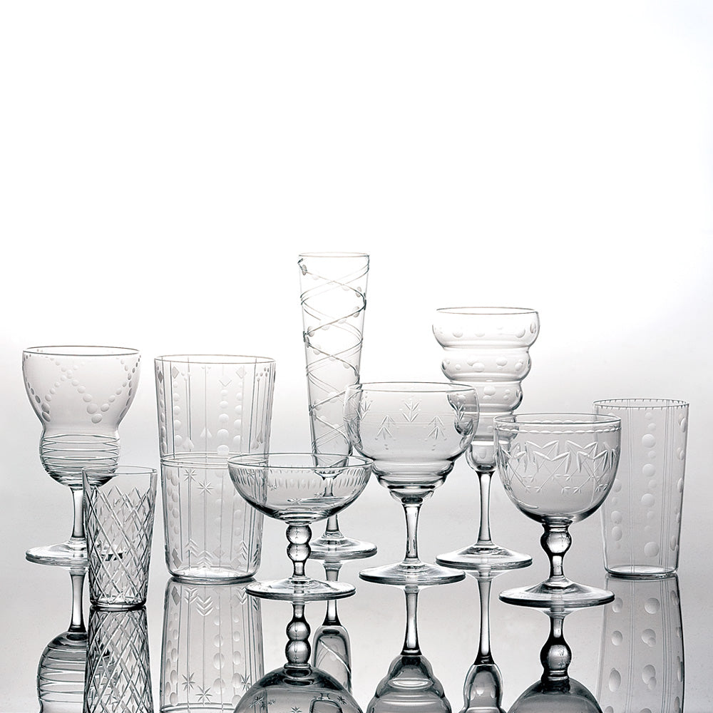 激レア品　バカラ手彫切子カットグラス5客　共箱　東Y7-0918⭐︎1Fトニウサ 激レア品 バカラ手彫切子カットグラス5客 共箱 東Y7-0918