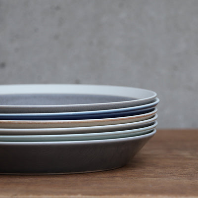 dishes 180 plate (moss gray) /matte